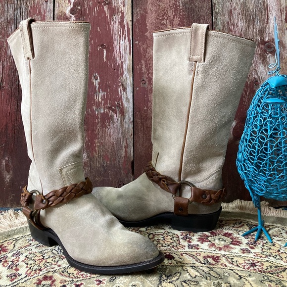 🌺 Frye Billy Braided Harness Boots - Picture 4 of 13